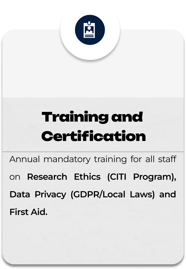 Training and certification