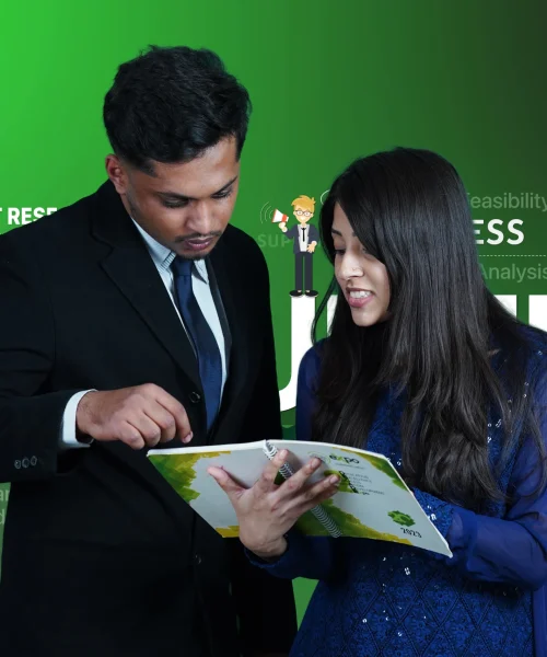two professional lady and gentle man looking at the report two professional lady and gentle man looking at the report